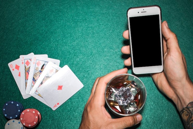 Giao diện sxktmn trên điện thoại di động với biểu tượng thể thao và casino